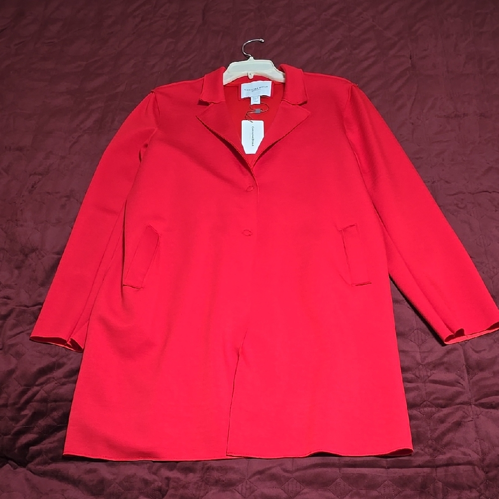 Red Women's Coat by Carolina Belle